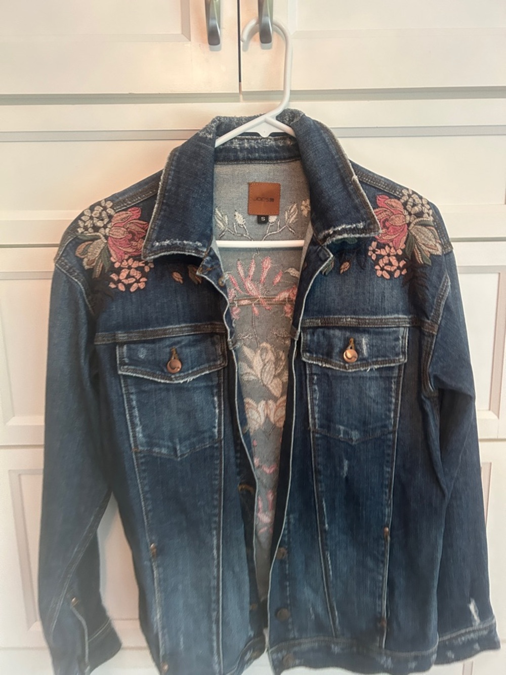Joe’s Floral Jean Jacket